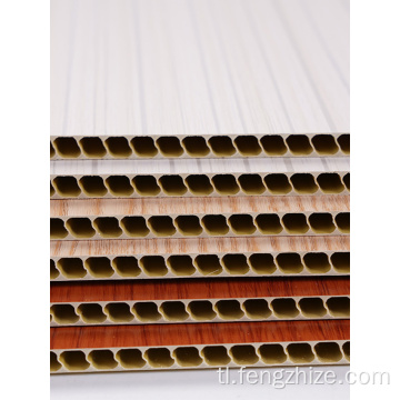 Panlabas na kahoy na plastik na composite hollow deck board